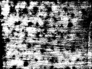 A black and white vector texture of scratched, scraped, distressed and grungy scraper board. The vector file contains a background fill layer and a texture layer to enable rapid color scheme changes.