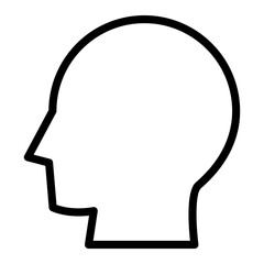 Head of man icon