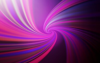 Dark Pink vector background with curved lines. A sample with colorful lines, shapes. Pattern for your business design.