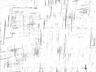 A black and white vector texture of scratched, scraped, distressed and grungy scraper board. The vector file contains a background fill layer and a texture layer to enable rapid color scheme changes.