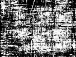 A black and white vector texture of scratched, scraped, distressed and grungy scraper board. The vector file contains a background fill layer and a texture layer to enable rapid color scheme changes.