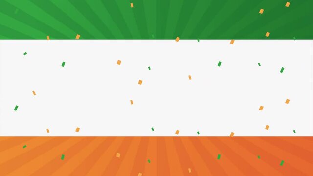 india independence day with flag background