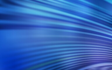 Light BLUE vector pattern with wry lines. An elegant bright illustration with gradient. Template for cell phone screens.