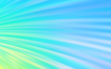 Light Blue, Green vector layout with bent lines. An elegant bright illustration with gradient. Abstract design for your web site.