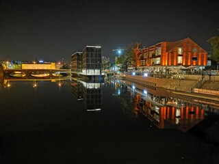 nocny widok miasta