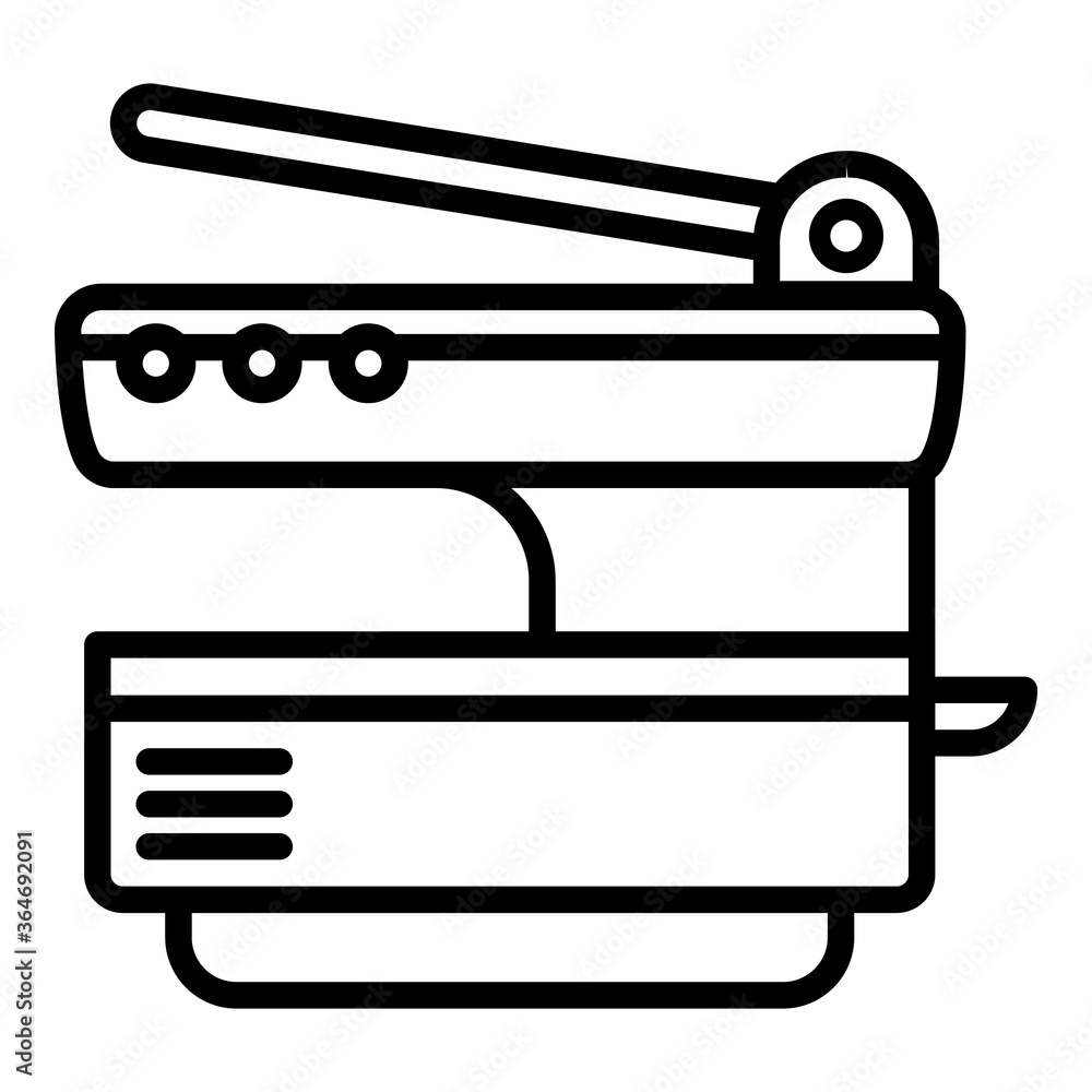 Poster multifunction printer icon. outline multifunction printer vector icon for web design isolated on whi