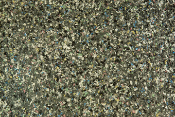 Multi colored linoleum as a background.