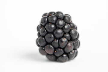 blackberry isolated on white background