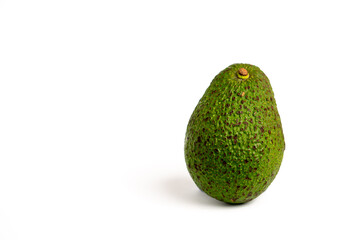 avocado isolated on white background