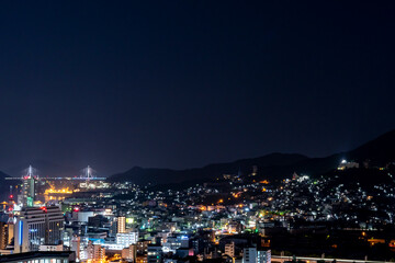 長崎の夜景　長崎市の夜景
