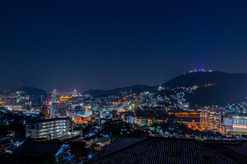 長崎の夜景　長崎市の夜景