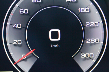 Digital speedometer to 300 km/h