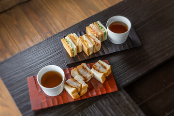 カツサンド　Japanese style Pork cutlet sandwich