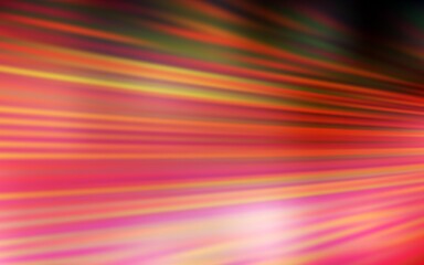 Light Red, Yellow vector background with stright stripes. Shining colored illustration with sharp stripes. Best design for your ad, poster, banner.