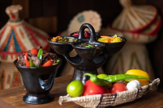 Ethiopian traditional, delicious Derek tibs meat dish