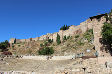 Roman theater and Alcazaba of Malaga