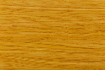 Oak toned yellow wood texture. Smooth background surface.