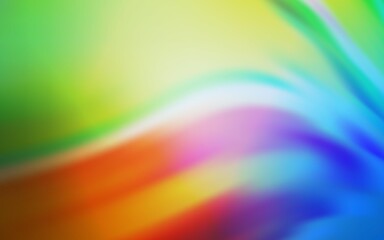 Light Blue, Yellow vector blurred pattern. A completely new colored illustration in blur style. Background for designs.