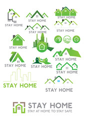 Stay Home. Stay Home Watch tv
Corona virus prevention.
Home Quarantine vector design