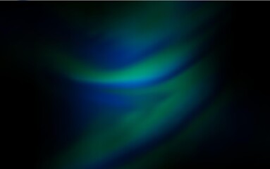 Dark BLUE vector modern elegant background. Glitter abstract illustration with gradient design. Background for designs.