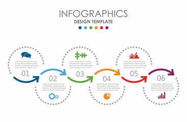 Infographic design template with place for your data. Vector illustration.