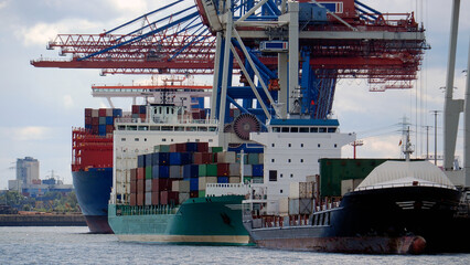 container cargo freight ship