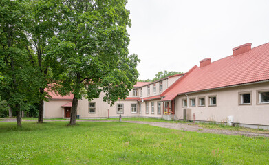 Fototapeta na wymiar tammiste manor estonia europe