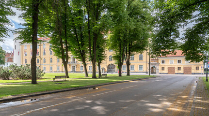 castle in riga latvia