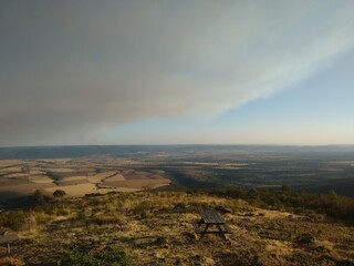 Fototapeta premium paisaje en plena montaña