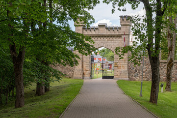 sigulda castel latvia europe