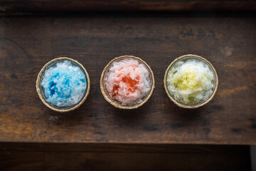 アジアのかき氷　Shaved ice that Asian