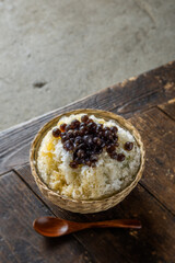 アジアのかき氷　Shaved ice that Asian
