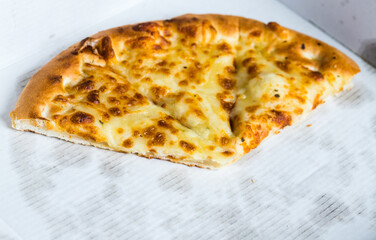 Cheesy garlic bread in a box