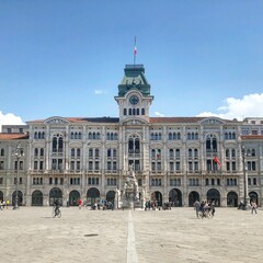 Obraz premium Trieste Piazza Unità