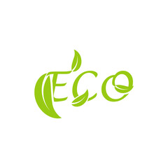 Leaf  ecology Logo Template vector