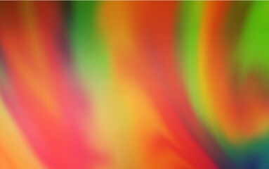 Obraz premium Light Red, Yellow vector blurred bright pattern. Creative illustration in halftone style with gradient. New style for your business design.