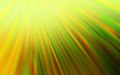 Obraz premium Light Green, Yellow vector abstract bright template. Abstract colorful illustration with gradient. Background for designs.