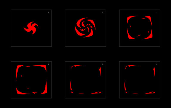 Shine fire effect. Fire explosion animation effect. Animation Sprite sheet for games, cartoon or animation. vector style animation effect 1496.