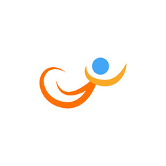 human character vector design template illustration