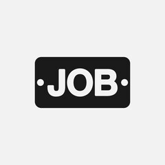 Labor market icon isolated on white background. Job search, career, recruitment concept.