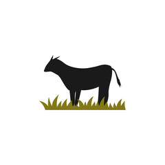 goat vector design template illustration