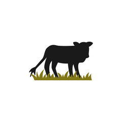 cow vector design template illustration