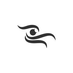 Obraz premium eye vector design template illustration