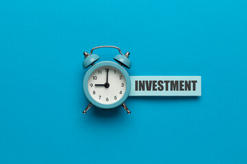 Time to invest and save money. Financial literacy and stability.