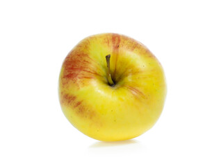 yellow apples isolated