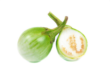 eggplant isolated on white background