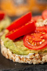 bruschetta with tomatoes