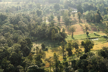 view of the mountains