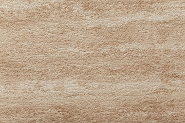 Travertine beige stone texture. Half sanded structured surface.  Background design.