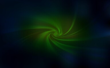 Dark Green, Yellow vector glossy abstract background. Colorful illustration in abstract style with gradient. New style for your business design.